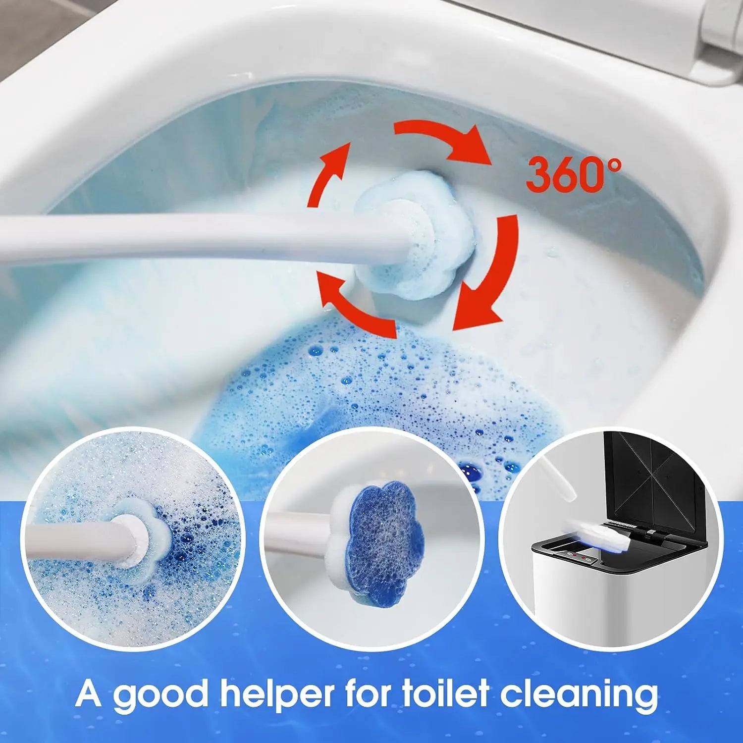 SwiftClean Toilet Wands