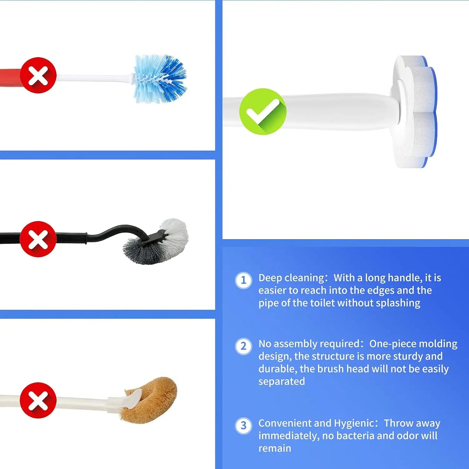 SwiftClean Toilet Wands